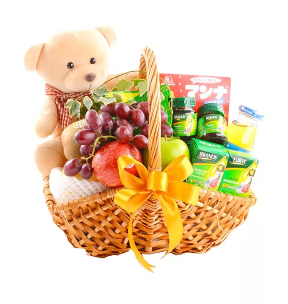 Healthy Snacks Basket