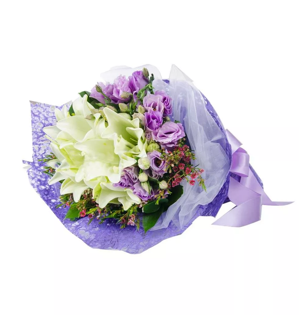 Magnificent Bouquet Of Fresh Flowers