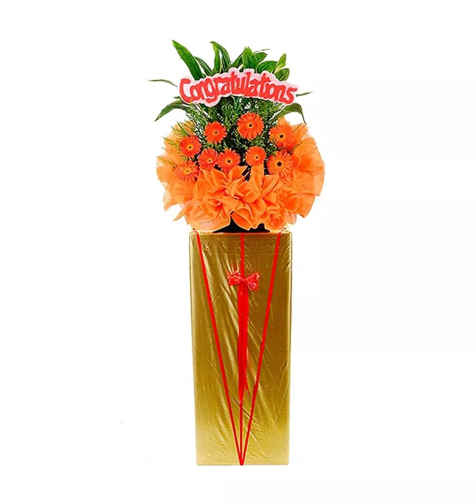 Truly Elegant Gerberas Stand